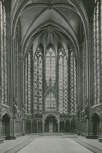 Relikviář ve Svaté kapli (fotogravura) od French Photographer