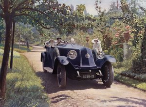 Renault, Torpedo "Sport", 40 HP 6 válců (barevné foto) od French Photographer
