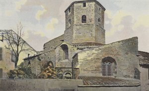 Rieux-Minervois, kruhový kostel od French Photographer