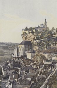 Rocamadour, The Rock and the City, View N od French Photographer