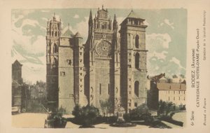 Rodez, Aveyron, Katedrála Notre Dame od French Photographer