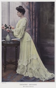 Rosa Bruck , francouzská herečka (barevné foto) od French Photographer
