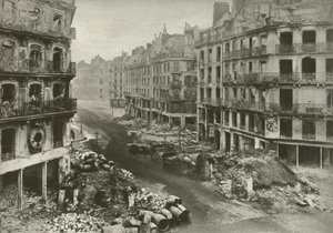 Rue De Rivoli, Paříž, po týdnu, který ukončil Komunu od French Photographer