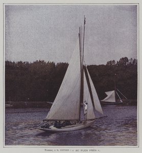 Plachetnice na řece Seině (barevné foto) od French Photographer