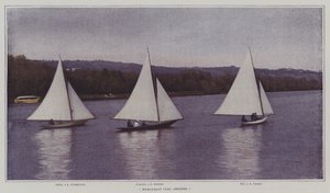 Plavba proti proudu po větru (barevné foto) od French Photographer