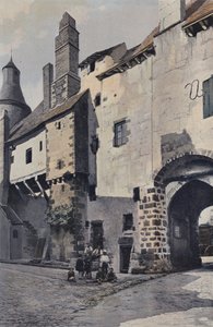 Saint-Benoit-du-Sault, městská brána a zvonice od French Photographer