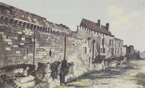Saint-Emilion, Pozůstatky hradeb na SZ, Logis de Malet od French Photographer