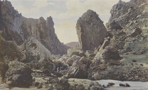 Saint-Georges-de-Levejac, Chaos du Pas de Soucy, na Tarn, pohled po proudu od French Photographer