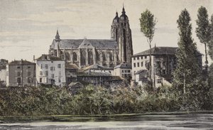 Saint-Nicolas-de-Port, kostel, severní fasáda od French Photographer