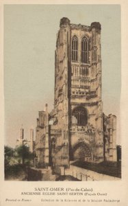 Saint Omer, bývalý kostel svatého Bertina od French Photographer