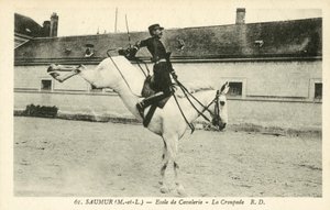 Saumur (Maine-et-Loire), jezdecká škola, La Croupade od French Photographer