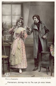 Scéna z La Vie De Boheme (barevné foto) od French Photographer