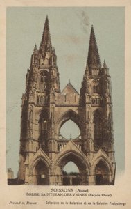 Soissons, kostel Saint Jean Des Vignes od French Photographer
