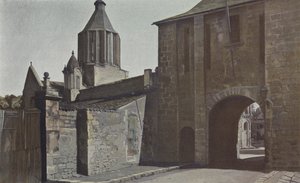 Surgeres, městská brána a zvonice kostela od French Photographer