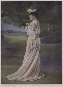 Suzanne Despres jako mademoiselle Richter v LEsbroufe (barevné foto)