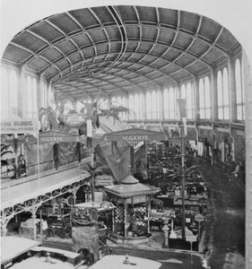 Kruhová galerie na Světové výstavě v roce 1867 od French Photographer