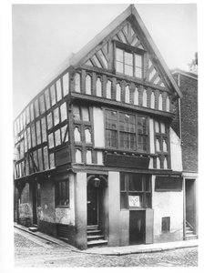 Dům v Bournville, kolem roku 1900 od French Photographer