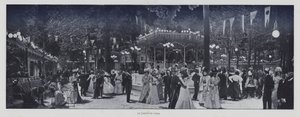 Pařížská zahrada (černobílá fotografie) od French Photographer
