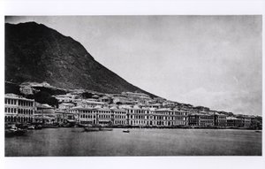 The Praya, Hong Kong, z Illustrations de la Chine et de ses Habitants od J. Thompsona, vydané v roce 1873 od French Photographer
