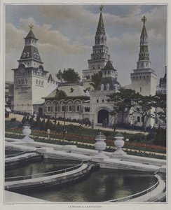 Ruský pavilon na výstavě Universelle 1900, Paříž (barevné foto) od French Photographer