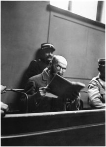 Proces s Henri Desire Landru (1869-1922) 20. listopadu 1921 od French Photographer