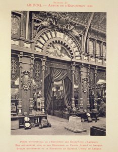 Monumentální dveře výstavy Spojených států amerických, z 