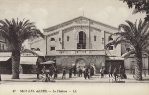 Divadlo, Sidi Bel Abbes, Alžírsko od French Photographer