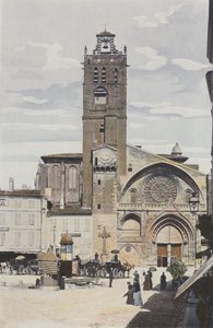 Toulouse, kostel Saint-Etienne, fasáda O od French Photographer