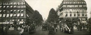 Doprava v Paříži, Francie, počátek 20. století od French Photographer