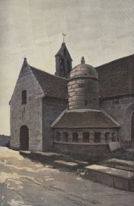 Tregastel, kostel a kostnice od French Photographer