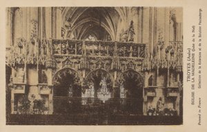 Troyes, Svítání, Kostel Madeleine od French Photographer