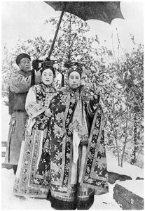 Tzu Hsi (1835-1908) císařovna vdova z Číny, kolem roku 1903 od French Photographer