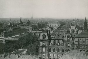 Pohled ze St Gervas, Sedm mostů (fotoryt) od French Photographer