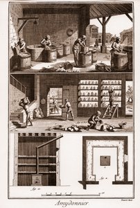 AMDONIER – Amydonnier – „“ Velká encyklopedie nebo Dictionnaire Raisonne des Sciences, des Arts et des Metiers“ (Encyklopedie nebo slovník věd, umění a povolání) od Denise Diderota (1713-1784) a Jean d