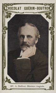 Balfourovi, anglickému ministrovi (barevné foto) od French School