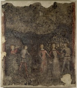 A Carole, kolem 1380-90 od French School