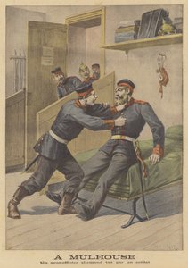 Německý armádní poddůstojník zabitý vojákem v Mulhouse od French School
