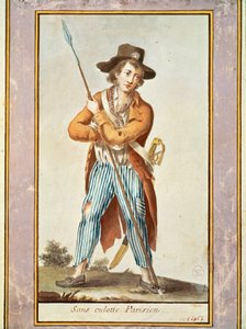 Pařížský sansculotte od French School