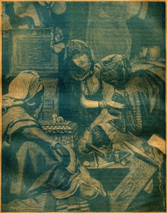 Bazar v Lahore, Indie. Rytina v „La Terre Illustree““ č. 94 z 25. srpna 1892. od French School