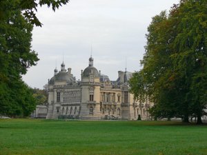 Pohled na zámek od French School