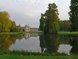 Pohled na zámek od French School