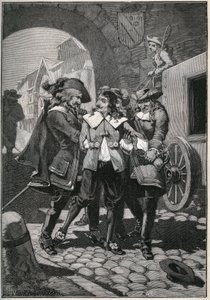Únos Johanna Friedricha Bottgera (Boettger) (1591-1624) vojáky Frederika Augusta (Frederica Augusta) Saského, známého jako „pevnost“ od French School