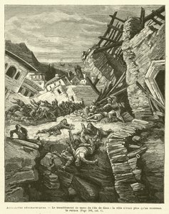 Zeměpisné zprávy (rytina) od French School