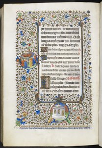 Přidat Ms 18850 f.281v Book of Hours (The Bedford Hours) c.1410-30 (inkoust, barva a zlato na pergamenu) od French School