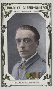 Praporčík Moutonnier (barevná fotografie) od French School