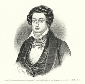 Adolphe Nourrit, jeden z nejslavnějších operních tenorů od French School