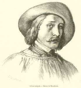 Adrien Guignet (rytina) od French School