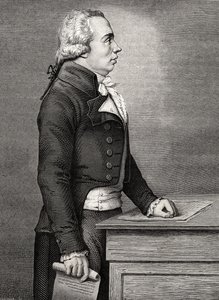 Adrien Marie Legendre, z knihy Louise Blanca (1811-82) "Histoire de la Revolution Francaise". od French School