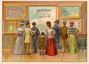Reklama na Amidon Remy de Riz Pur (chromolitho) od French School