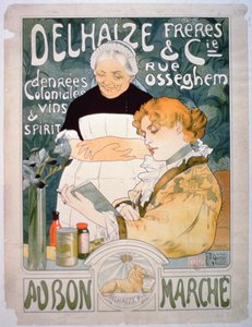 Reklama pro Delhaize, Brothers and Co. na Bon Marche od French School